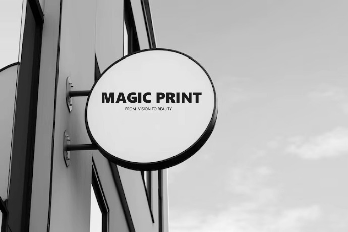 Signage services at Magic Print